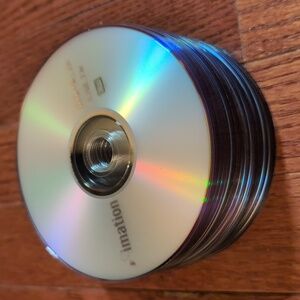 imation DVD+R 16x 4.7gb 2hr Stack of 40